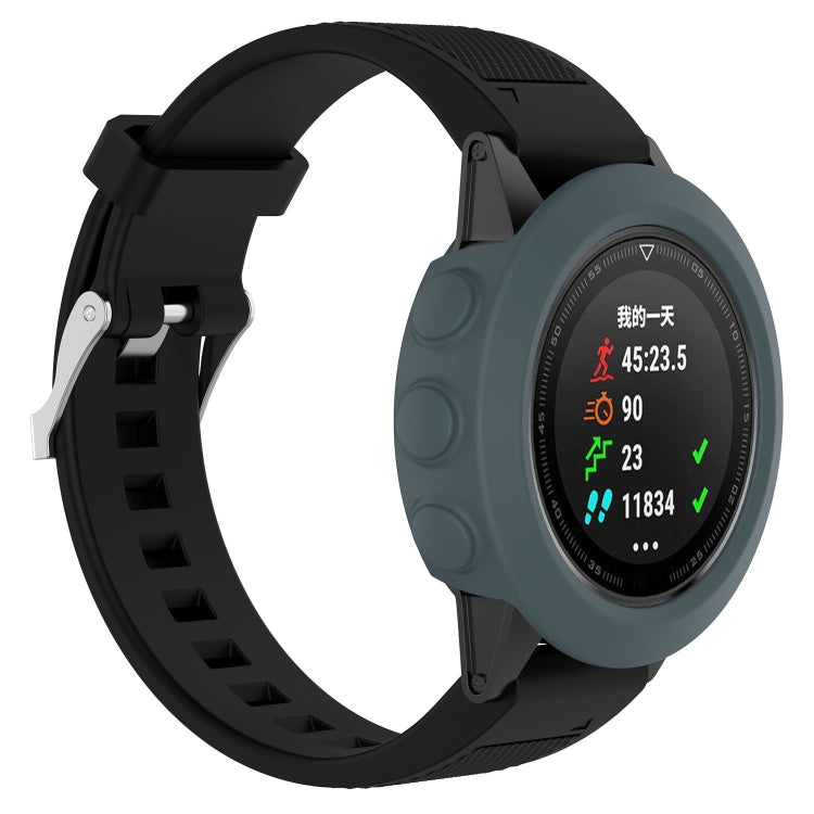 เคสซิลิโคนสำหรับนาฬิกาอัจฉริยะ ไม่รวมโฮสต์, for Garmin Fenix 5S, for Garmin Fenix 5X, for Garmin Fenix 5