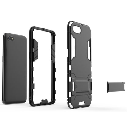 เคสกันกระแทก PC + TPU พร้อมตัวยึดที่มองไม่เห็น, For OPPO A1k / Realme C2, For OPPO K3, For Huawei Nova 5 / Nova 5 Pro, For Xiaomi Mi CC9, For Xiaomi Mi CC9e