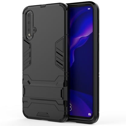 เคสกันกระแทก PC + TPU พร้อมตัวยึดที่มองไม่เห็น, For OPPO A1k / Realme C2, For OPPO K3, For Huawei Nova 5 / Nova 5 Pro, For Xiaomi Mi CC9, For Xiaomi Mi CC9e