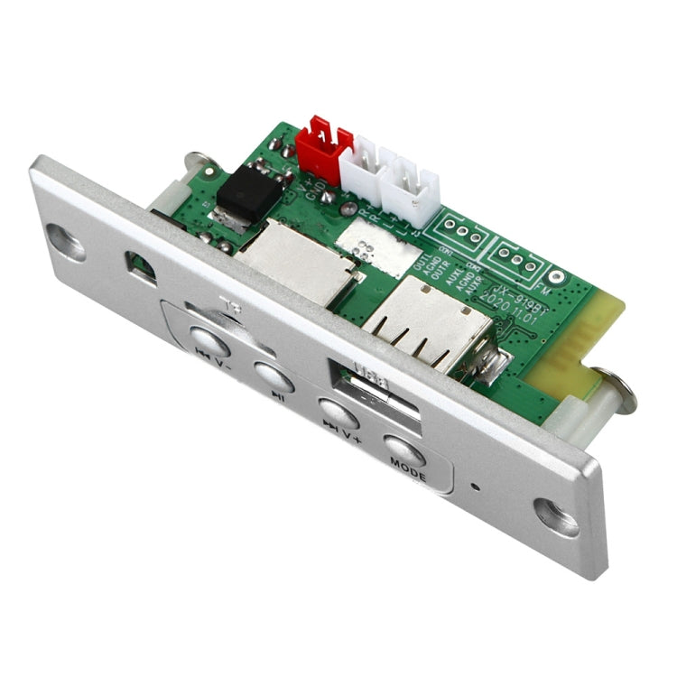 JX-919BT รถ 12V เสียงเครื่องเล่น MP3 ถอดรหัสบอร์ด TF Card USB AUX พร้อม Bluetooth, JX-919BT