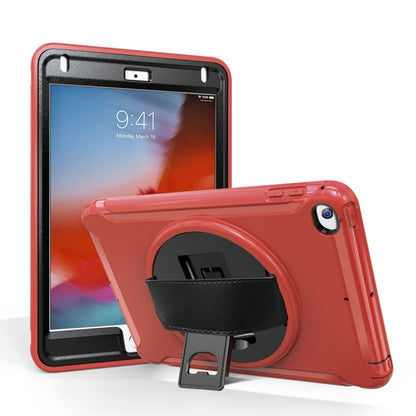 ฝาครอบป้องกัน PC + TPU หมุนได้ 360 องศาพร้อมตัวยึดและสายคล้องมือ, For iPad Pro 10.5 inch, For iPad mini (2019) & mini 4, For iPad mini 3 & 2 & 1, For iPad 9.7 inch (2017)