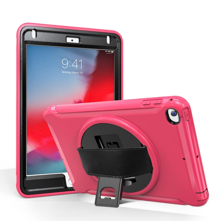 ฝาครอบป้องกัน PC + TPU หมุนได้ 360 องศาพร้อมตัวยึดและสายคล้องมือ, For iPad Pro 10.5 inch, For iPad mini (2019) & mini 4, For iPad mini 3 & 2 & 1, For iPad 9.7 inch (2017)