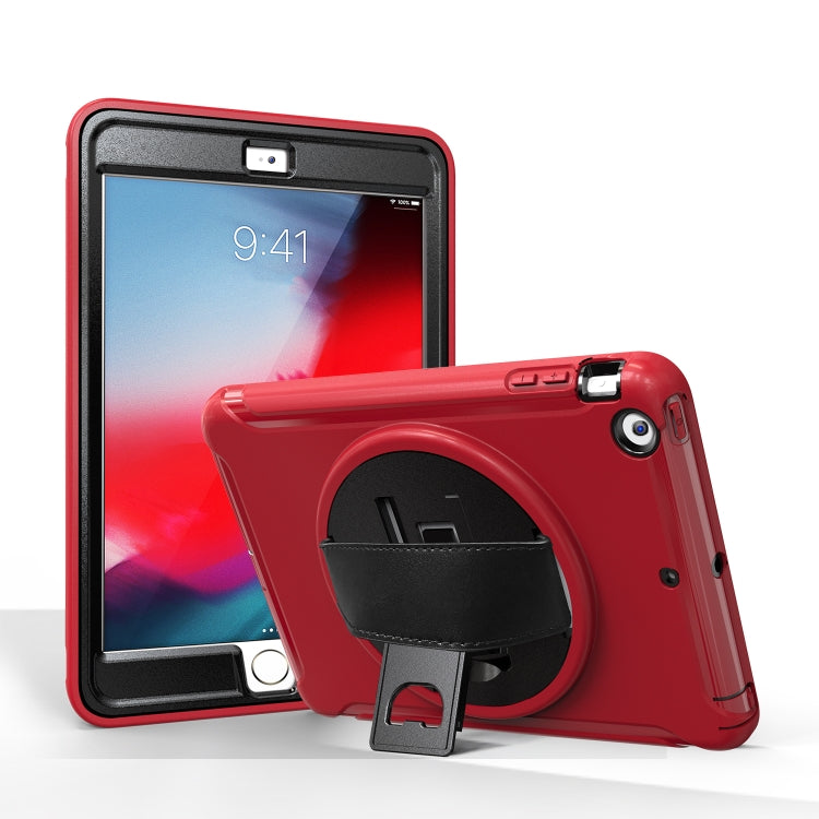 ฝาครอบป้องกัน PC + TPU หมุนได้ 360 องศาพร้อมตัวยึดและสายคล้องมือ, For iPad Pro 10.5 inch, For iPad mini (2019) & mini 4, For iPad mini 3 & 2 & 1, For iPad 9.7 inch (2017)