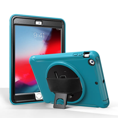 ฝาครอบป้องกัน PC + TPU หมุนได้ 360 องศาพร้อมตัวยึดและสายคล้องมือ, For iPad Pro 10.5 inch, For iPad mini (2019) & mini 4, For iPad mini 3 & 2 & 1, For iPad 9.7 inch (2017)