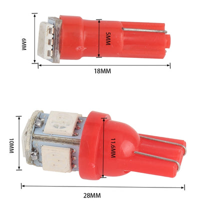 50 ชิ้น T5 / T10 การปรับเปลี่ยนรถยนต์ / รถจักรยานยนต์ LED ไฟเลี้ยวโคมไฟกวาดล้าง, A3606
