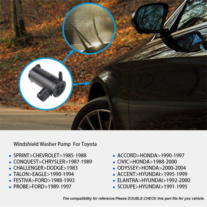 เครื่องฉีดน้ำแรงดันสูงที่ปัดน้ำฝนเครื่องซักผ้า 85310-22080 สำหรับ Honda, For Honda