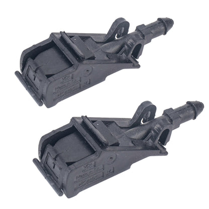 2 PCS เครื่องซักผ้ากระจกหน้ารถ Wiper Jet หัวฉีดน้ำ 6RD955985 สำหรับ Volkswagen, For Volkswagen