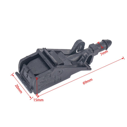 2 PCS เครื่องซักผ้ากระจกหน้ารถ Wiper Jet หัวฉีดน้ำ 6RD955985 สำหรับ Volkswagen, For Volkswagen
