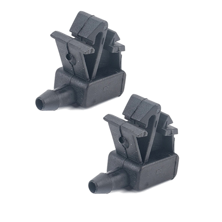 2 PCS ด้านหน้าเครื่องซักผ้ากระจกหน้ารถ Wiper Jet หัวฉีดน้ำ 6438Z7 สำหรับ Citroen, For Citroen