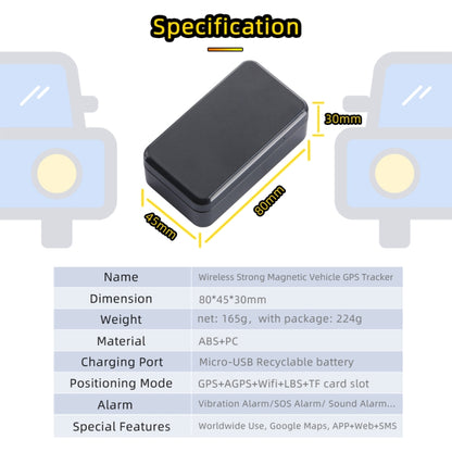 G11 รถ GPS แม่เหล็กที่แข็งแกร่ง Locator Beidou เครื่องติดตามไร้สาย, G11