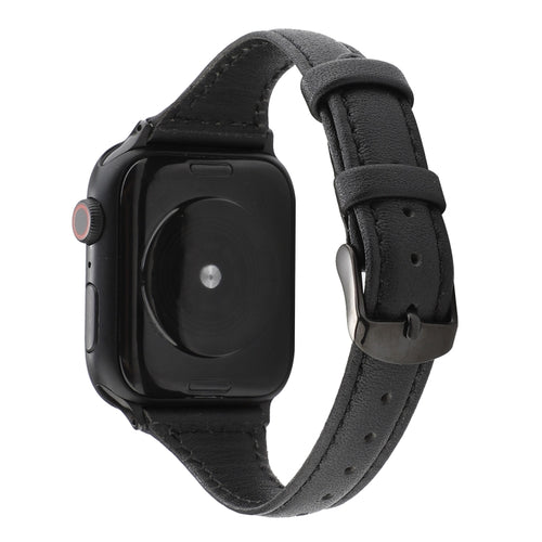 สายหนังแท้ลายเครซี่ฮอร์ส, For Apple Watch Series 7 41mm / 6 & SE & 5 & 4 40mm / 3 & 2 & 1 38mm, For Apple Watch Series 8&7 41mm / SE 2&6&SE&5&4 40mm / 3&2&1 38mm, For Apple Watch Ultra 49mm / Series 8&7 45mm / SE 2&6&SE&5&4 44mm / 3&2&1 42mm