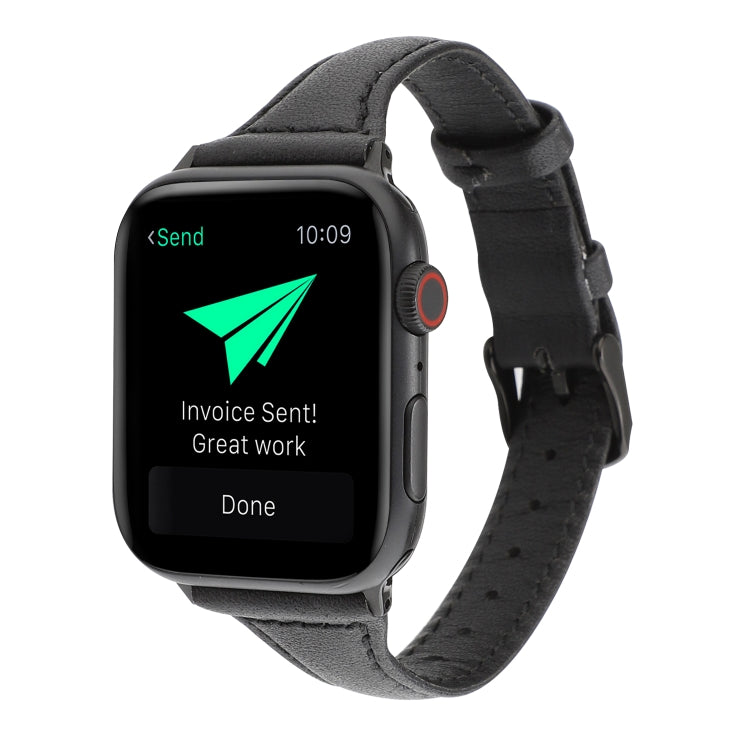สายหนังแท้ลายเครซี่ฮอร์ส, For Apple Watch Series 7 41mm / 6 & SE & 5 & 4 40mm / 3 & 2 & 1 38mm, For Apple Watch Series 8&7 41mm / SE 2&6&SE&5&4 40mm / 3&2&1 38mm, For Apple Watch Ultra 49mm / Series 8&7 45mm / SE 2&6&SE&5&4 44mm / 3&2&1 42mm