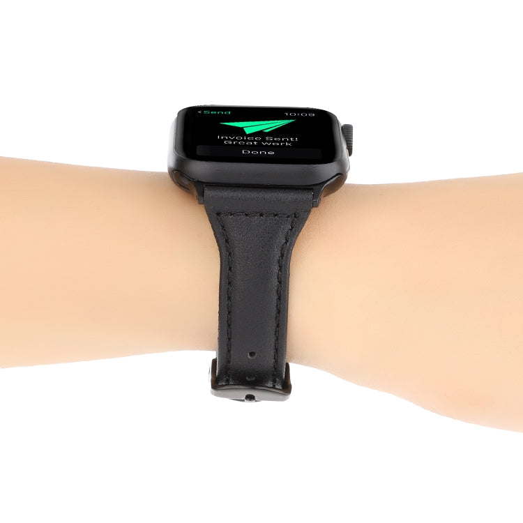 สายหนังแท้ลายเครซี่ฮอร์ส, For Apple Watch Series 7 41mm / 6 & SE & 5 & 4 40mm / 3 & 2 & 1 38mm, For Apple Watch Series 8&7 41mm / SE 2&6&SE&5&4 40mm / 3&2&1 38mm, For Apple Watch Ultra 49mm / Series 8&7 45mm / SE 2&6&SE&5&4 44mm / 3&2&1 42mm