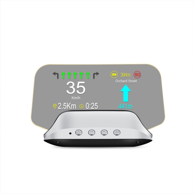 C3 OBD2 + โหมด GPS จอแสดงผลบนกระจกหน้ารถยนต์ HUD Overspeed / ความเร็ว / อุณหภูมิของน้ำสูงเกินไป / แรงดันไฟฟ้าต่ำเกินไป / สัญญาณเตือนความล้มเหลวของเครื่องยนต์ / การแจ้งเตือนการขับขี่เมื่อยล้า / ฟังก์ชั่นการนำทาง, C3