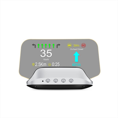 C3 OBD2 + โหมด GPS จอแสดงผลบนกระจกหน้ารถยนต์ HUD Overspeed / ความเร็ว / อุณหภูมิของน้ำสูงเกินไป / แรงดันไฟฟ้าต่ำเกินไป / สัญญาณเตือนความล้มเหลวของเครื่องยนต์ / การแจ้งเตือนการขับขี่เมื่อยล้า / ฟังก์ชั่นการนำทาง, C3