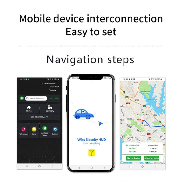 C3 OBD2 + โหมด GPS จอแสดงผลบนกระจกหน้ารถยนต์ HUD Overspeed / ความเร็ว / อุณหภูมิของน้ำสูงเกินไป / แรงดันไฟฟ้าต่ำเกินไป / สัญญาณเตือนความล้มเหลวของเครื่องยนต์ / การแจ้งเตือนการขับขี่เมื่อยล้า / ฟังก์ชั่นการนำทาง, C3