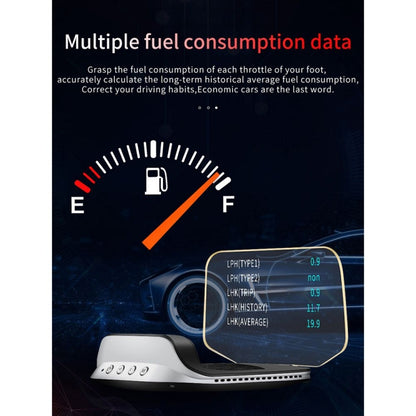 C3 OBD2 + โหมด GPS จอแสดงผลบนกระจกหน้ารถยนต์ HUD Overspeed / ความเร็ว / อุณหภูมิของน้ำสูงเกินไป / แรงดันไฟฟ้าต่ำเกินไป / สัญญาณเตือนความล้มเหลวของเครื่องยนต์ / การแจ้งเตือนการขับขี่เมื่อยล้า / ฟังก์ชั่นการนำทาง, C3