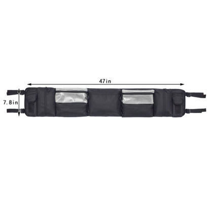 รถม้วนบาร์จัดเก็บกระเป๋าออแกไนเซอร์สำหรับรถจี๊ปแรงเลอร์LJ TJ JK JL 1955-2020, For Jeep Wrangler LJ TJ JK JL 1955-2020