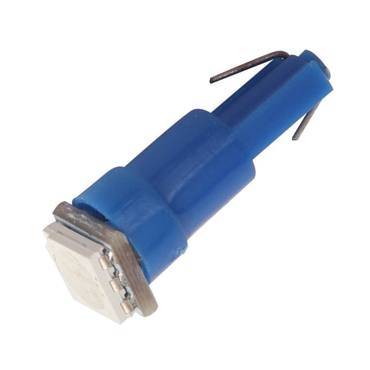 30 ชิ้น T5 1LED SMD-5050 การปรับเปลี่ยนรถ LED ไฟแสดงสถานะแสงสีฟ้า, A3894