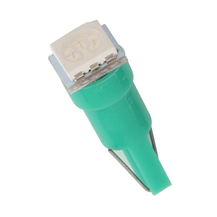 30 ชิ้น T5 1LED SMD-5050 การปรับเปลี่ยนรถไฟแสดงสถานะ LED แสงสีเขียว, A3895