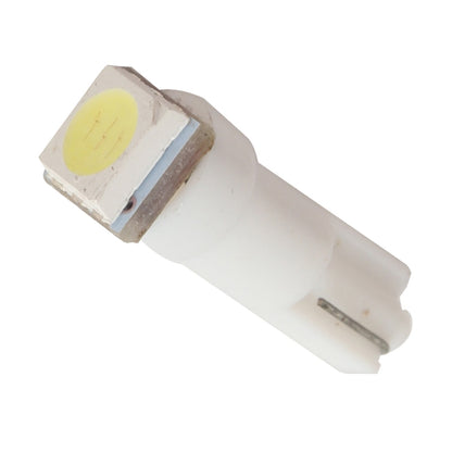 30 ชิ้น T5 1LED SMD-5050 การปรับเปลี่ยนรถ LED ไฟแสดงสถานะแสงสีขาว, A3896