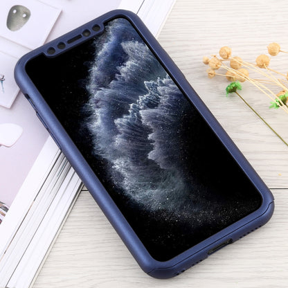 เคสกันกระแทก PC เต็มรูปแบบพร้อมฟิล์มกระจกนิรภัย, For iPhone 11 Pro