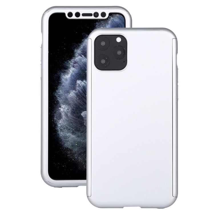 เคสกันกระแทก PC เต็มรูปแบบพร้อมฟิล์มกระจกนิรภัย, For iPhone 11 Pro