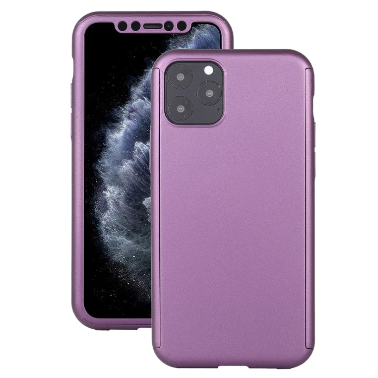 เคสกันกระแทก PC เต็มรูปแบบพร้อมฟิล์มกระจกนิรภัย, For iPhone 11 Pro