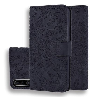 Calf Pattern Mandala ซองหนังนูนออกแบบพับคู่พร้อมกระเป๋าสตางค์และที่วางและช่องเสียบการ์ด, For Xiaomi Redmi Note 8 Pro, For Galaxy A10s, For Galaxy A20s, For Galaxy A30s / A50s, For Xiaomi Mi CC9e / Mi A3