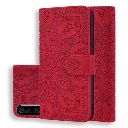 Calf Pattern Mandala ซองหนังนูนออกแบบพับคู่พร้อมกระเป๋าสตางค์และที่วางและช่องเสียบการ์ด, For Xiaomi Redmi Note 8 Pro, For Galaxy A10s, For Galaxy A20s, For Galaxy A30s / A50s, For Xiaomi Mi CC9e / Mi A3