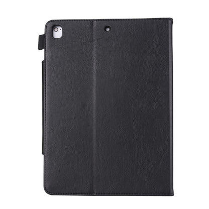 สำหรับ iPad 10.2 นิ้วสไตล์ธุรกิจซองหนังพลิกแนวนอนพร้อมตัวยึดและช่องเสียบการ์ดและกรอบรูปและกระเป๋าสตางค์