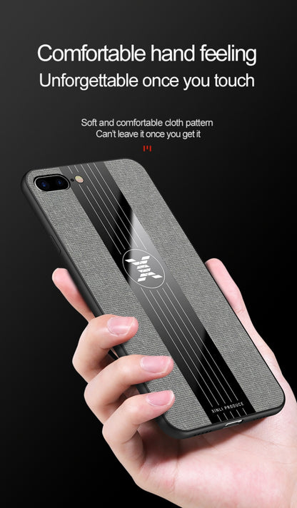 XINLI Stitching Cloth Texture เคสกันกระแทก TPU, For iPhone SE 2022 / SE 2020 & 8 & 7, For iPhone X / XS
