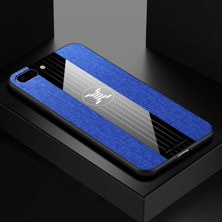 XINLI Stitching Cloth Texture เคสกันกระแทก TPU, For iPhone SE 2022 / SE 2020 & 8 & 7, For iPhone X / XS