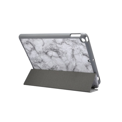 สำหรับ iPad 10.2 นิ้วลายพื้นผิวหินอ่อนซองหนังพลิกแนวนอนพร้อมตัวยึดสามพับและช่องเสียบปากกา & ฟังก์ชั่นสลีป / ปลุก, For iPad 10.2 inch