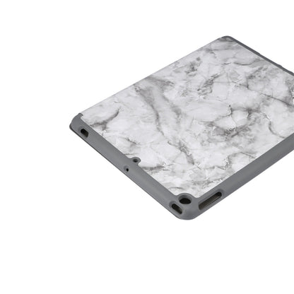 สำหรับ iPad 10.2 นิ้วลายพื้นผิวหินอ่อนซองหนังพลิกแนวนอนพร้อมตัวยึดสามพับและช่องเสียบปากกา & ฟังก์ชั่นสลีป / ปลุก, For iPad 10.2 inch