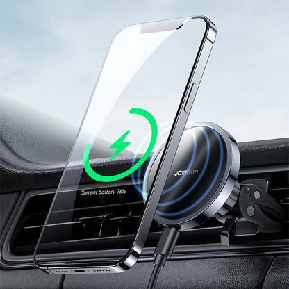 JOYROOM JR-ZS240 15W Max Car Magnetic แท่นชาร์จไร้สาย, JR-ZS240