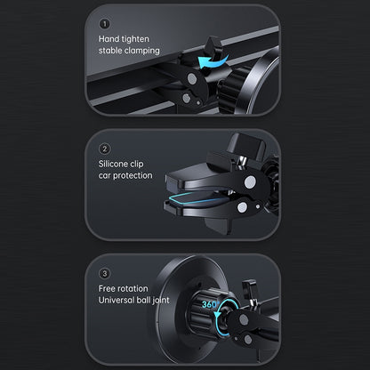 JOYROOM JR-ZS240 15W Max Car Magnetic แท่นชาร์จไร้สาย, JR-ZS240