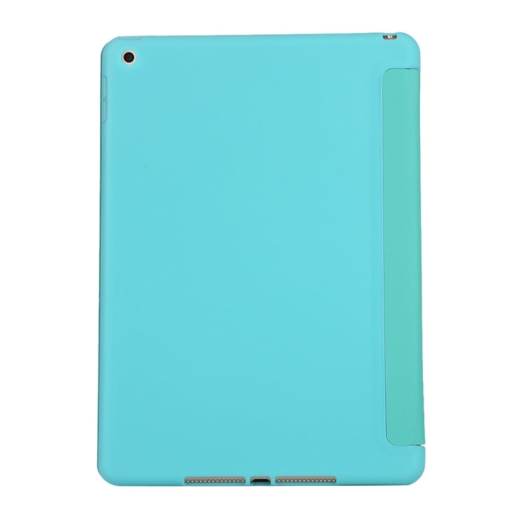 สำหรับ iPad 10.2 นิ้ว TPU เคสหนังพลิกแนวนอนพร้อมตัวยึดสามพับ, For iPad 10.2 2021 / 2020 / 2019