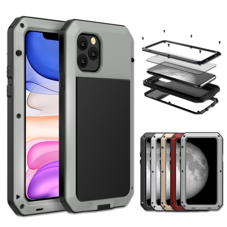 เคสป้องกันเกราะโลหะสามชั้น, For iPhone 11, For iPhone 11 Pro, For iPhone 11 Pro Max