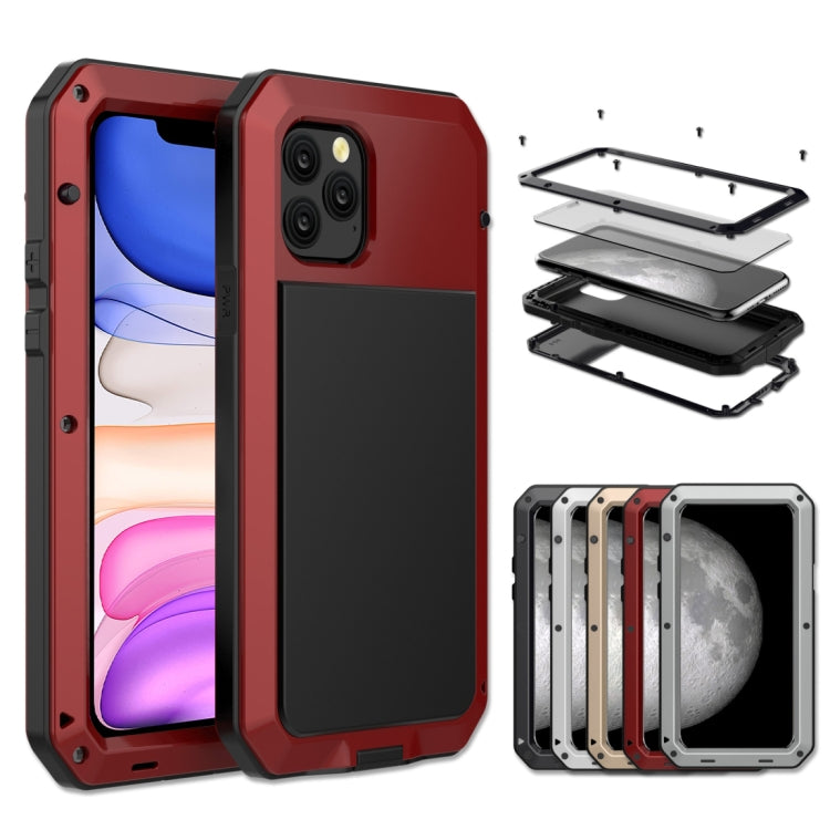 เคสป้องกันเกราะโลหะสามชั้น, For iPhone 11, For iPhone 11 Pro, For iPhone 11 Pro Max