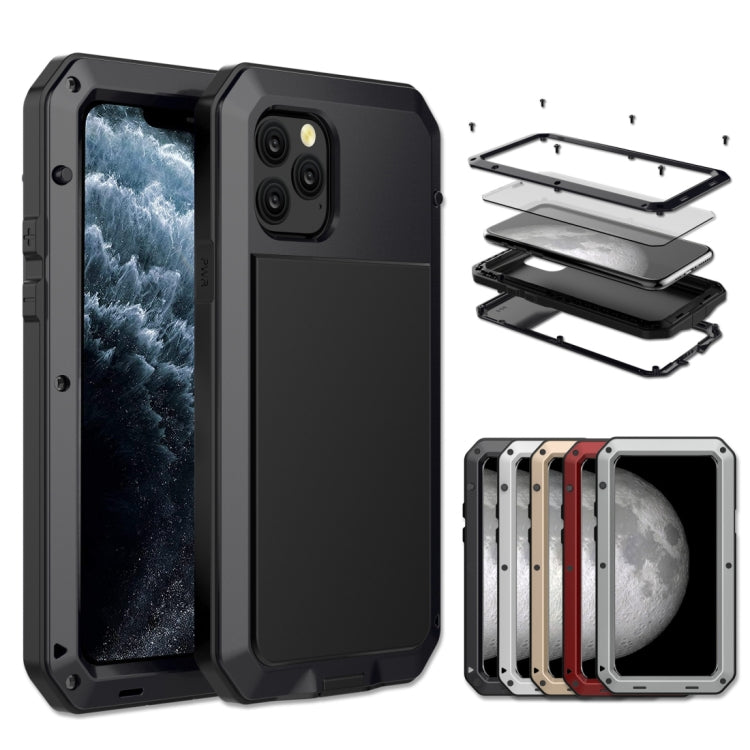 เคสป้องกันเกราะโลหะสามชั้น, For iPhone 11, For iPhone 11 Pro, For iPhone 11 Pro Max