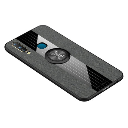 XINLI Stitching Cloth Texture เคส TPU กันกระแทกพร้อมตัวยึดแหวน, For Vivo X21i, For Vivo X27, For Vivo Y91, For Vivo Y95, For Vivo X23, For Vivo Y3 / Y17, For Vivo Y66, For Vivo Y71
