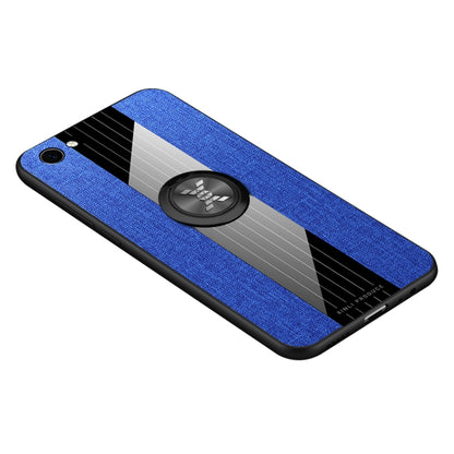 XINLI Stitching Cloth Texture เคส TPU กันกระแทกพร้อมตัวยึดแหวน, For Vivo X21i, For Vivo X27, For Vivo Y91, For Vivo Y95, For Vivo X23, For Vivo Y3 / Y17, For Vivo Y66, For Vivo Y71