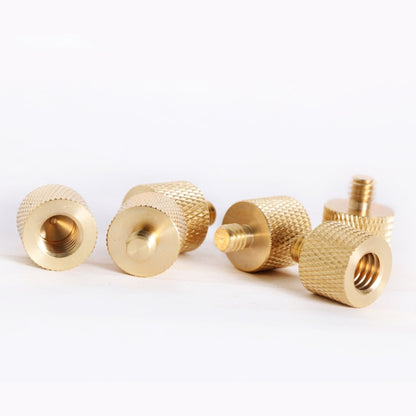 BEXIN LS083 2 PCS 1/4 นิ้วด้ายหญิงถึง 3/8 นิ้วสกรูแปลงชาย, LS083