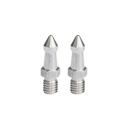 BEXIN LS006 2 ชิ้นสแตนเลส M8 นิ้วฟุตสกรูสำหรับ SLR ขาตั้งกล้อง, LS006
