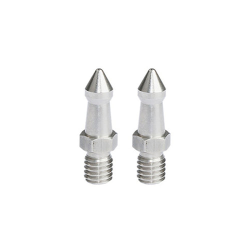 BEXIN LS006 2 ชิ้นสแตนเลส M8 นิ้วฟุตสกรูสำหรับ SLR ขาตั้งกล้อง, LS006