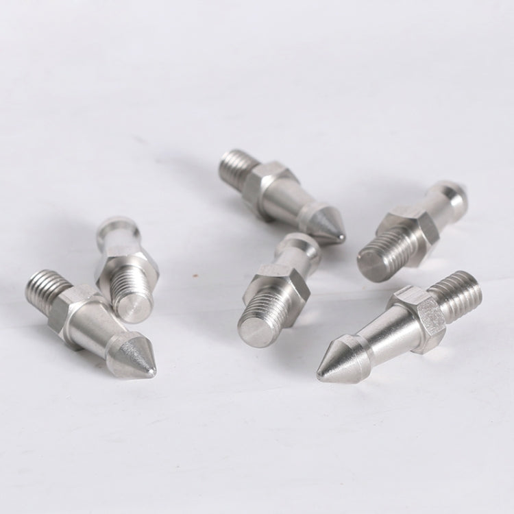 BEXIN LS006 2 ชิ้นสแตนเลส M8 นิ้วฟุตสกรูสำหรับ SLR ขาตั้งกล้อง, LS006