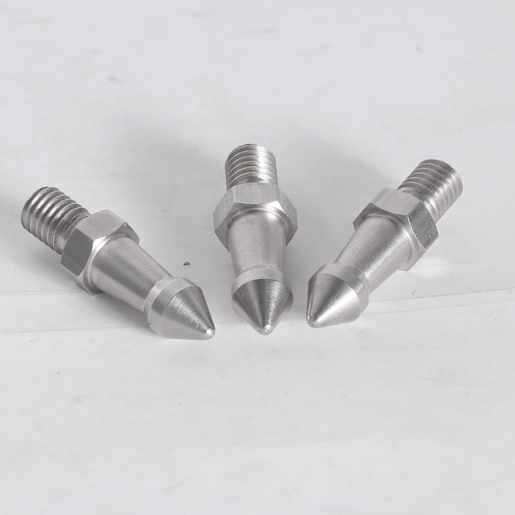 BEXIN LS006 2 ชิ้นสแตนเลส M8 นิ้วฟุตสกรูสำหรับ SLR ขาตั้งกล้อง, LS006