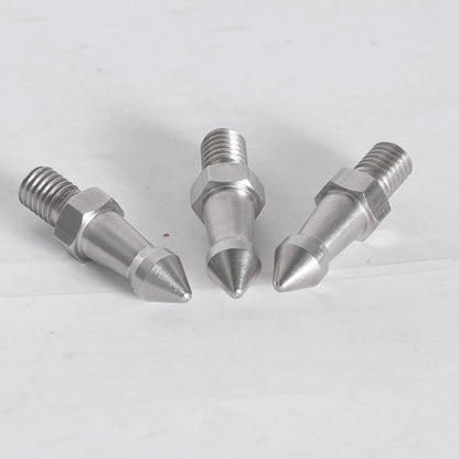 BEXIN LS006 2 ชิ้นสแตนเลส M8 นิ้วฟุตสกรูสำหรับ SLR ขาตั้งกล้อง, LS006