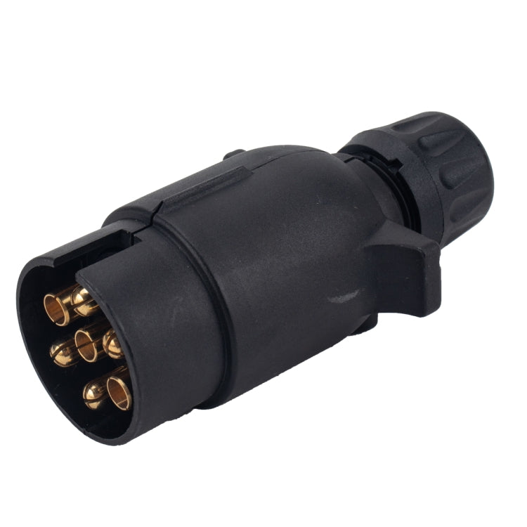 A4060 12V 7Pin EU ปลั๊กสายไฟเชื่อมต่อปลั๊กอะแดปเตอร์ปลั๊กสำหรับรถพ่วง, A4060